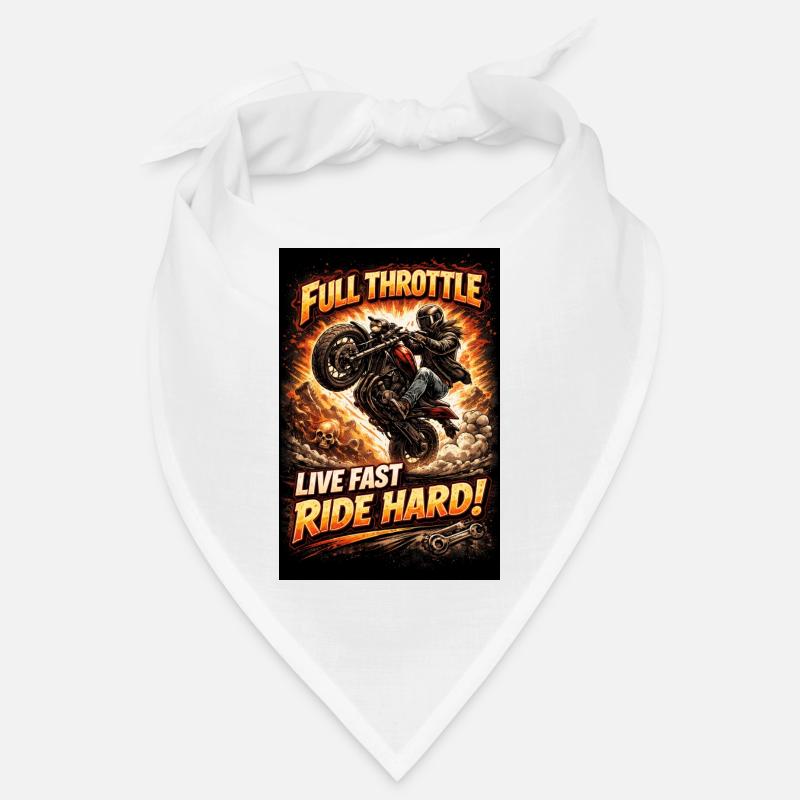 Full throttle: Motorcycle Fire Bandana