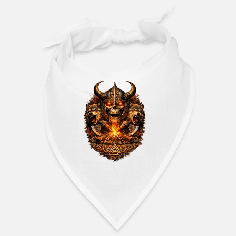 Fusillade du Crâne Viking Bandana
