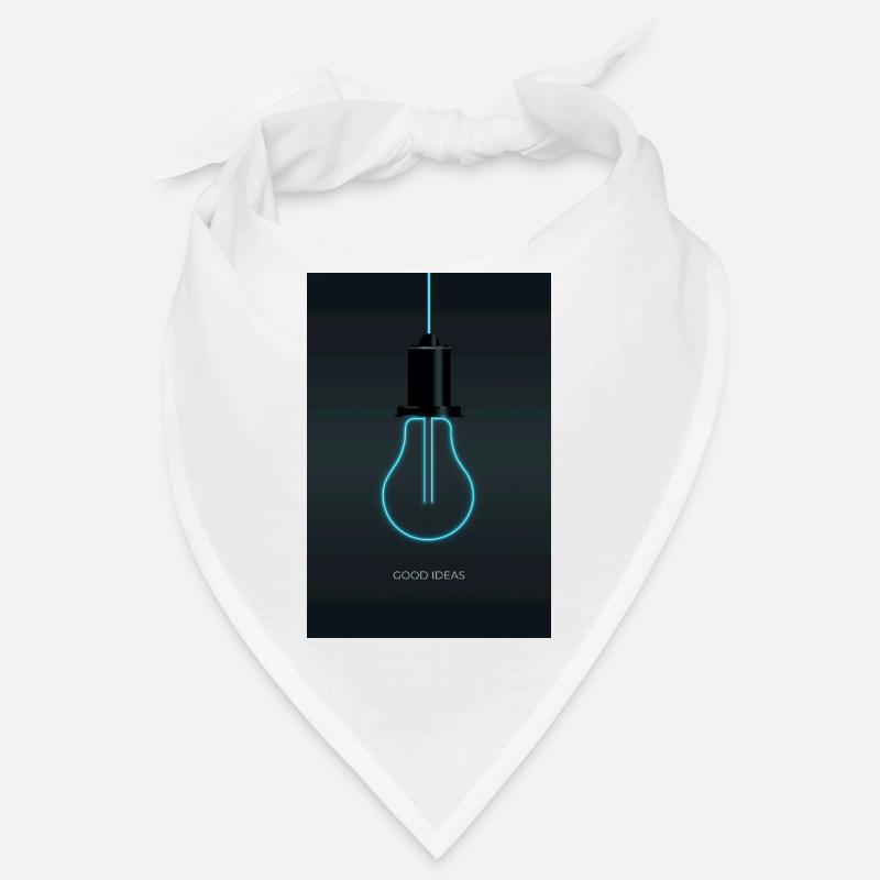 Good Ideas – Neon Light Bulb Electric Blue Bandana