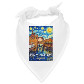 Birmingham, England - Bandana - Weiß - Vorne