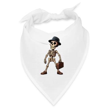 Mortimer Stride Star der Internet Short-Serie - Bandana - Weiß - Vorne
