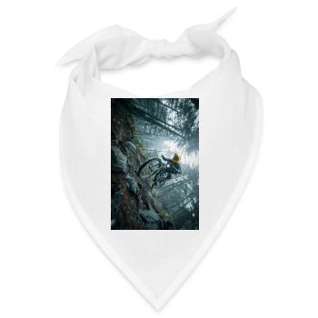 Winterwald-MTB-Quest - Bandana - Weiß - Vorne