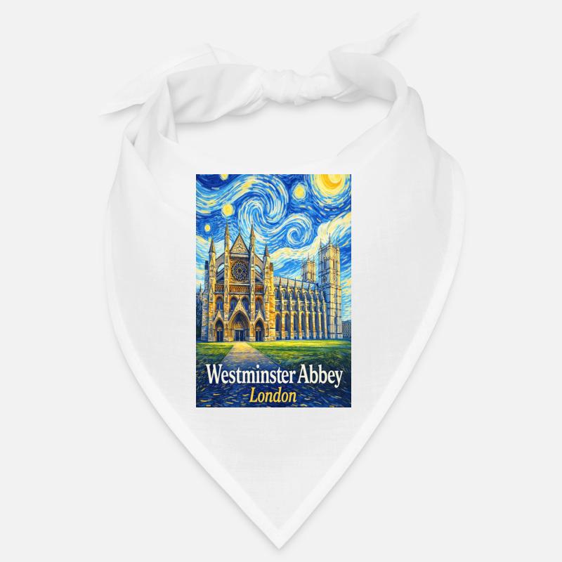 Westminster Abbey Starry Night Style Bandana