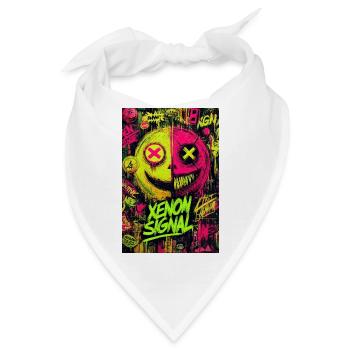 Xenon-Signal-Graffiti - Bandana - Weiß - Vorne