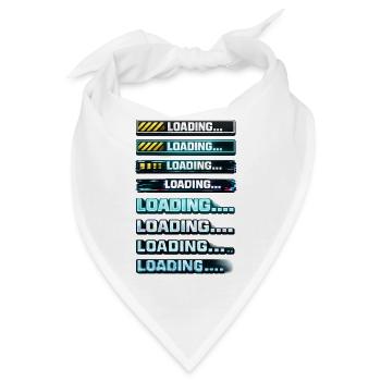 Neon Download Benachrichtigungsgrafiken - Bandana - Weiß - Vorne