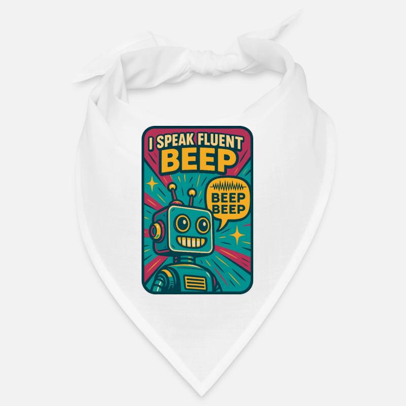 Flowing Beep | Robot Sci-Fi Nerd Bandana