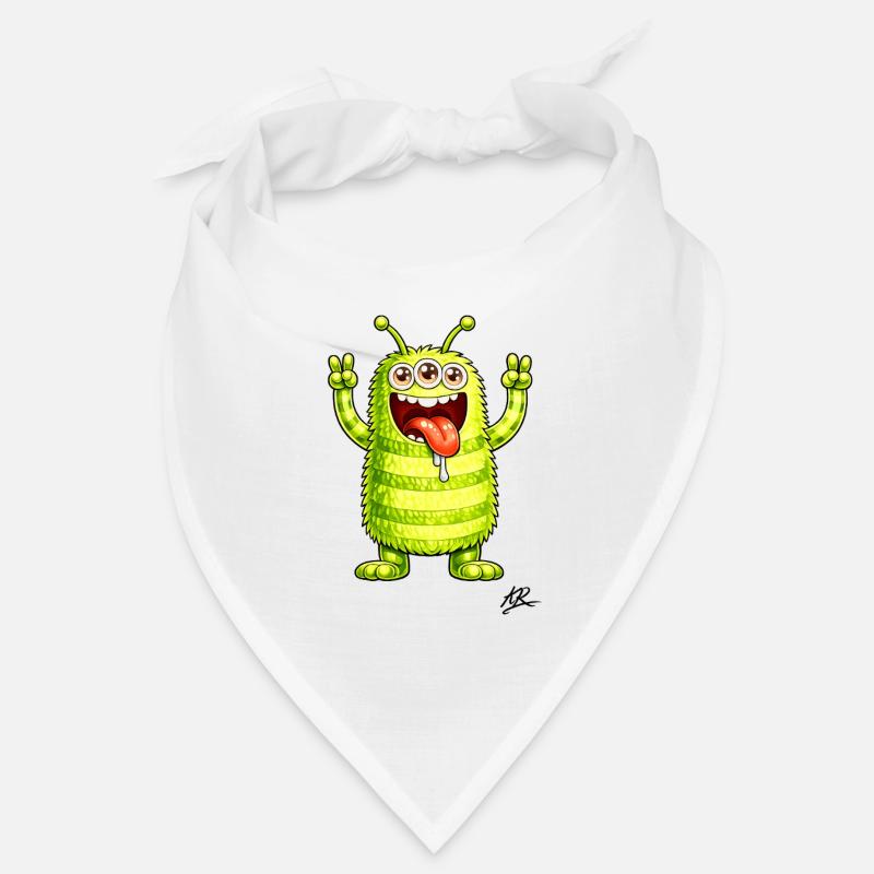 Monster neon bristle file Bandana