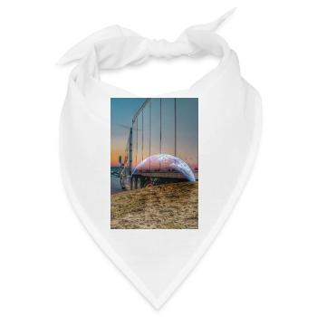 Earth Arc Truck Horizon - Bandana - Weiß - Vorne