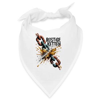 Breaking The Grey - Bandana - Weiß - Vorne