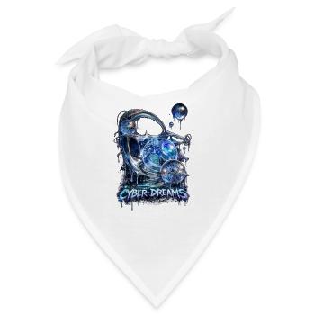 Cyber Dreams Wasserwagen - Bandana - Weiß - Vorne