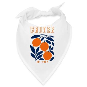Bruder 2027 - Bandana - Weiß - Vorne
