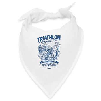 Triathlon Ohne Grenzen - Bandana - Weiß - Vorne