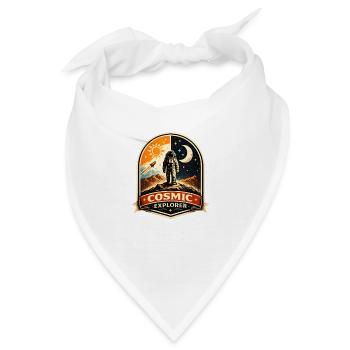 Cosmic Explorer Patch - Bandana - Weiß - Vorne