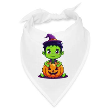 Halloween-Kind - Bandana - Weiß - Vorne