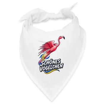 Schones Vogelchen Romantische Version - Bandana - Weiß - Vorne