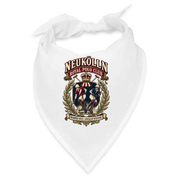 Neukölln Royal Polo Club - Bandana - Weiß - Vorne