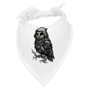 Schatteneule im Mantel des Nebels - Bandana - Weiß - Vorne