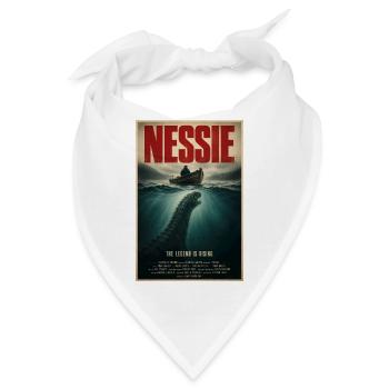 Nessie-Tiefsee-Legende - Bandana - Weiß - Vorne