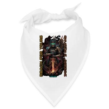 Cyber-Ritter der Legende - Bandana - Weiß - Vorne