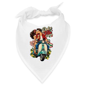 Dolce Vita – Insieme è più bello - Bandana - Weiß - Vorne