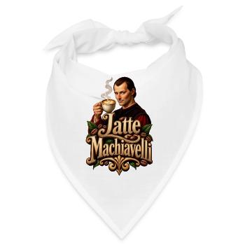 Latte Machiavelli - Bandana - Weiß - Vorne