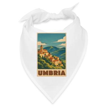 Umbrien - Bandana - Weiß - Vorne