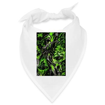 Justiz ist Klassenjustiz - Punk Shirt - Bandana - Weiß - Vorne