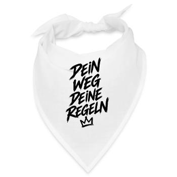 Bitte Designbeschreibung bereitstellen - Bandana - Weiß - Vorne