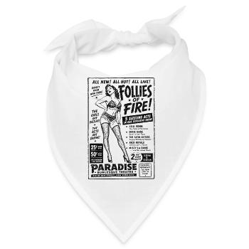 FOLLIES OF FIRE-FINALE - Bandana - Weiß - Vorne
