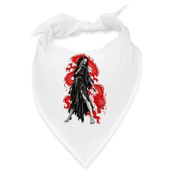 TODESGRUBE - Bandana - Weiß - Vorne