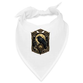 Mondrabe im Celtic-Rahmen - Bandana - Weiß - Vorne