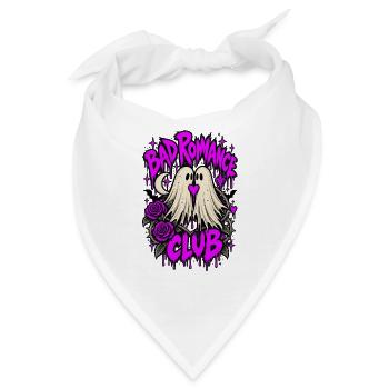 Bad Romance Club Geister - Bandana - Weiß - Vorne