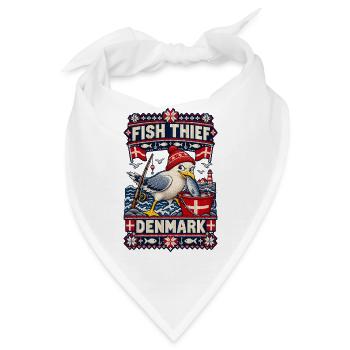 Fish Thief Nordic Denmark Knit - Bandana - Weiß - Vorne