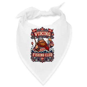 Ugly Christmas Viking Fishing Club - Bandana - Weiß - Vorne