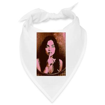 pssst VI - Bandana - Weiß - Vorne