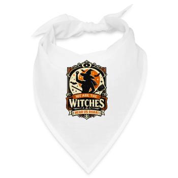 We Are The Witches Roar - Bandana - Weiß - Vorne