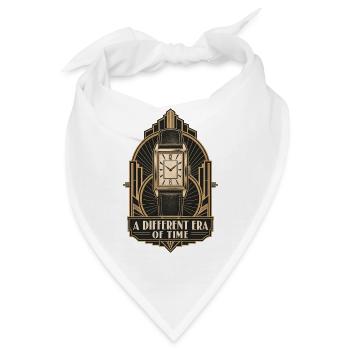 Eine andere Ära der Zeit Uhrenfans - Bandana - Weiß - Vorne