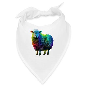 FARBE SCHAFE - Bandana - Weiß - Vorne