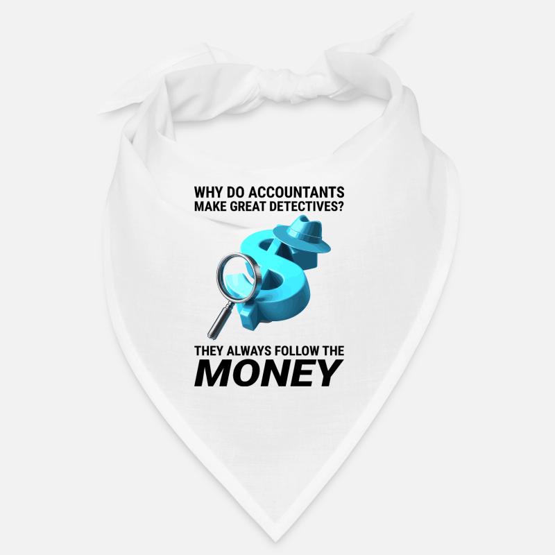 Comptable Comptabilité Tenue de livres Finance Drôle Bandana