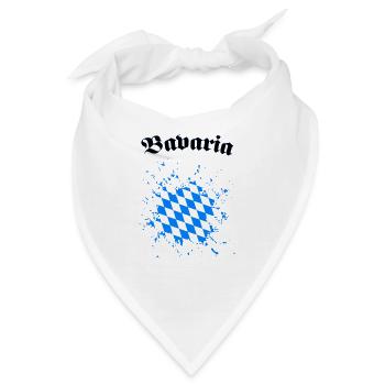 Bayern Bavaria - Bandana - Weiß - Vorne