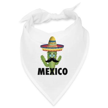 Mexiko - Bandana - Weiß - Vorne
