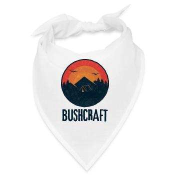Bushcraft survival - Bandana - Weiß - Vorne
