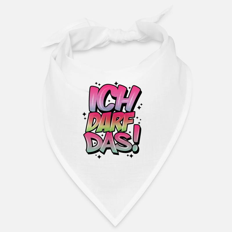 Ich Darf Das! Graffiti Statement Style Bandana