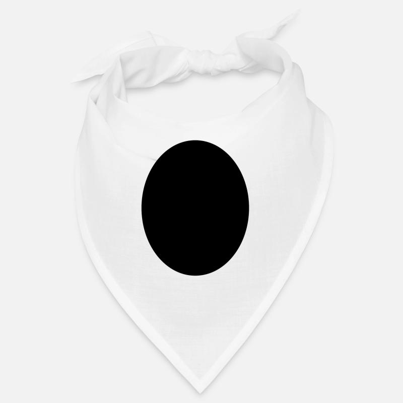 Background Egg Black Bandana