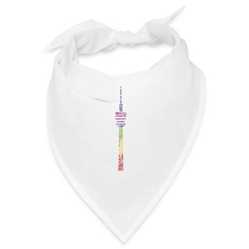 Stuttgarter Fernsehturm Sonderkollektion: PRIDE - Bandana - Weiß - Vorne
