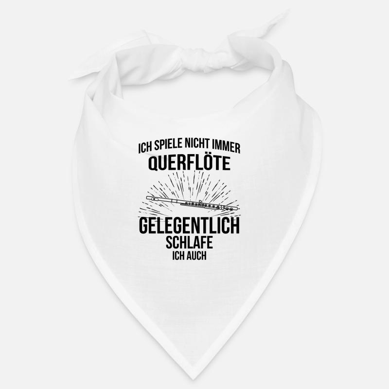 Querflöte Querflötenspieler Querflötist Bandana