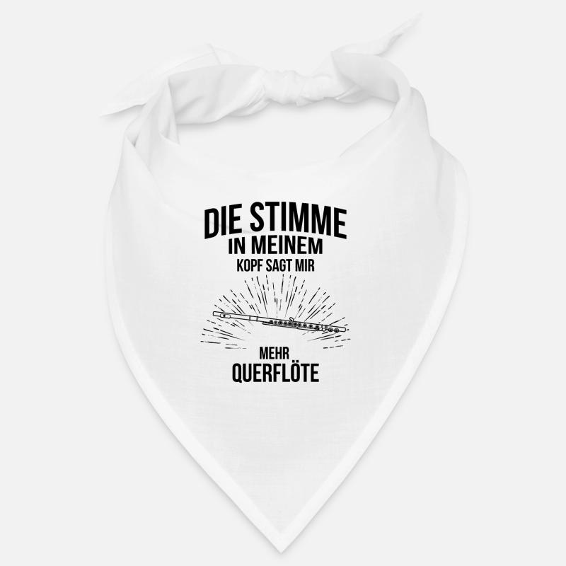 Querflöte Querflötenspieler Querflötist Bandana