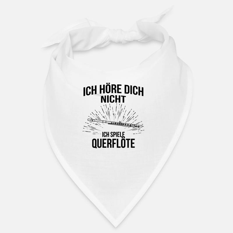 Querflöte Querflötenspieler Querflötist Bandana