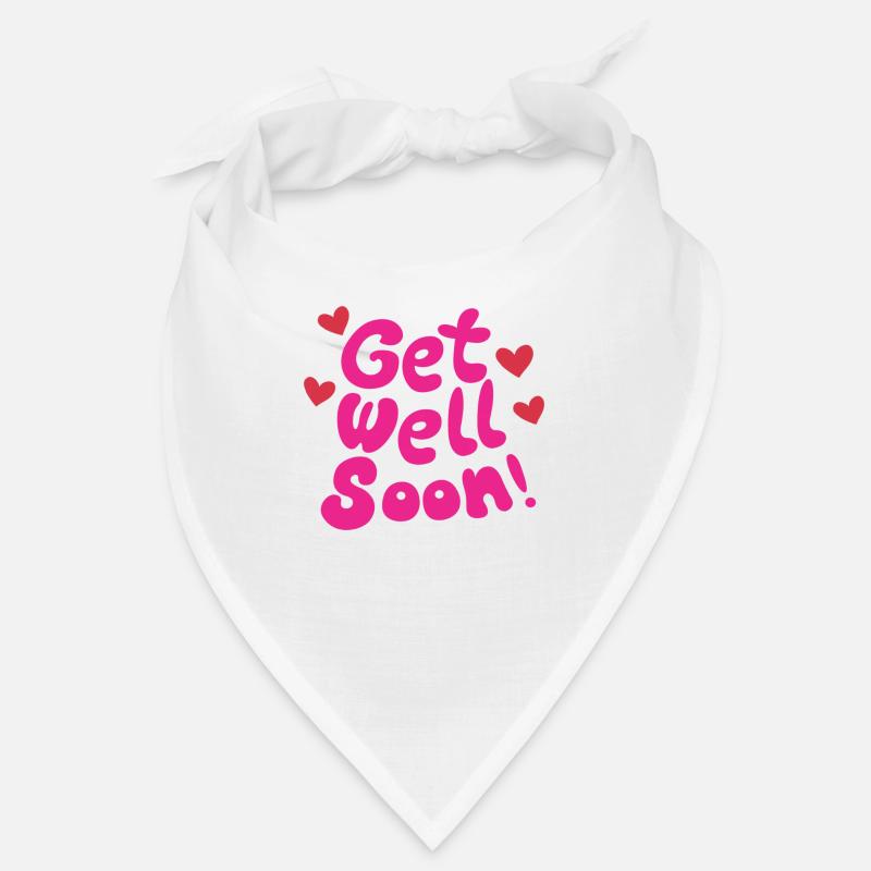 get well soon - Gute Besserung Bandana