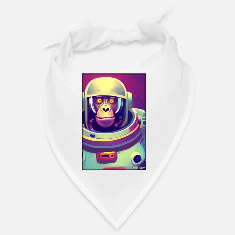 Monkey Animal Astronaut Space Space Universe 8 Bandana